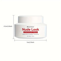 50g Nude Look Concealer Cream - Nude Makeup, Soft Makeup, No Greasy, Easy To Cover The Face Blemishes, With Nicotinamide