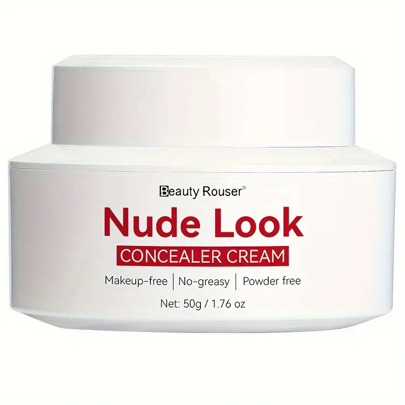 50g Nude Look Concealer Cream - Nude Makeup, Soft Makeup, No Greasy, Easy To Cover The Face Blemishes, With Nicotinamide