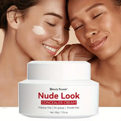 50g Nude Look Concealer Cream - Nude Makeup, Soft Makeup, No Greasy, Easy To Cover The Face Blemishes, With Nicotinamide